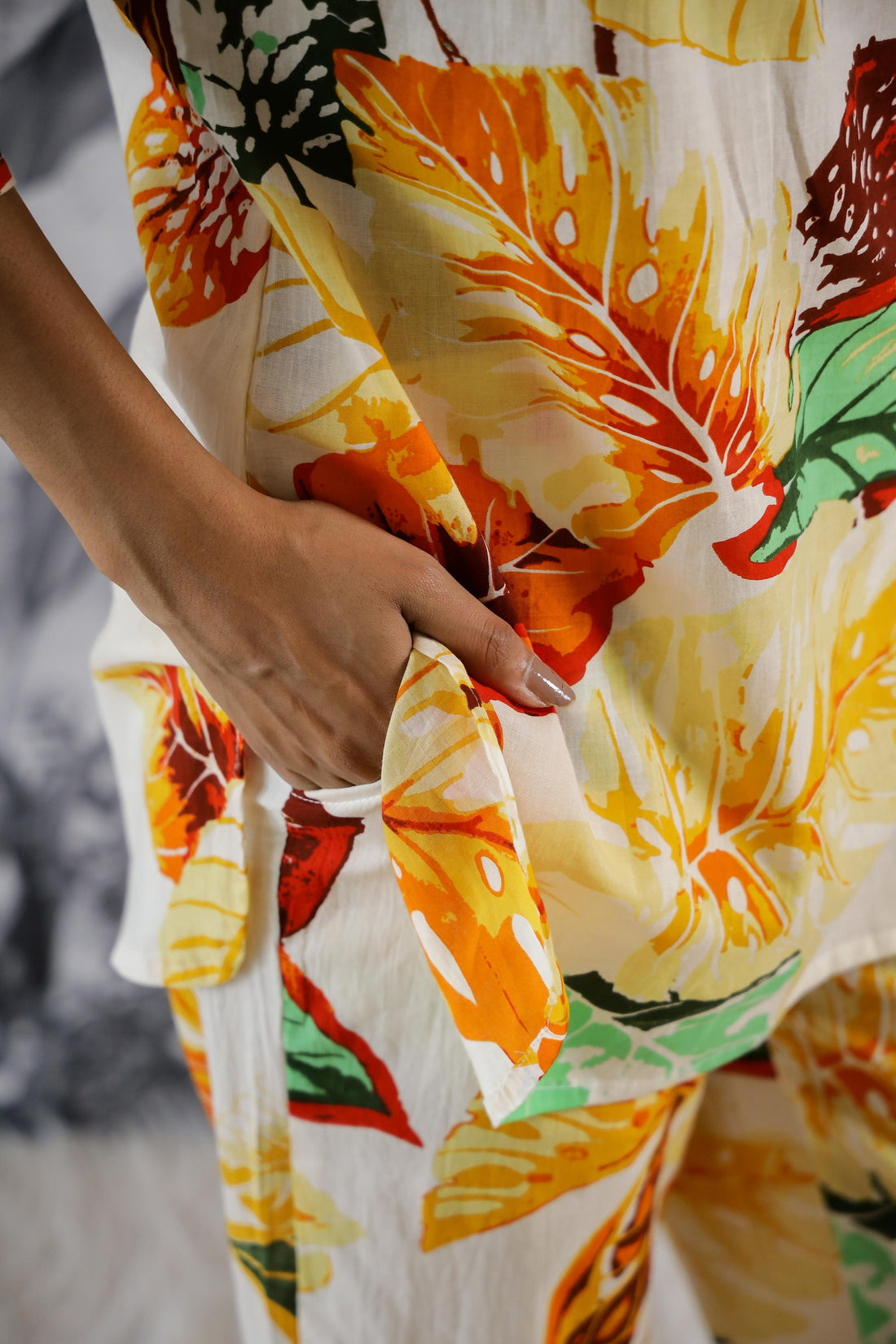 Cotton Printed Co-ord Set | Co-Ord Set | Shop stylish women's clothing online at Label Flavia |