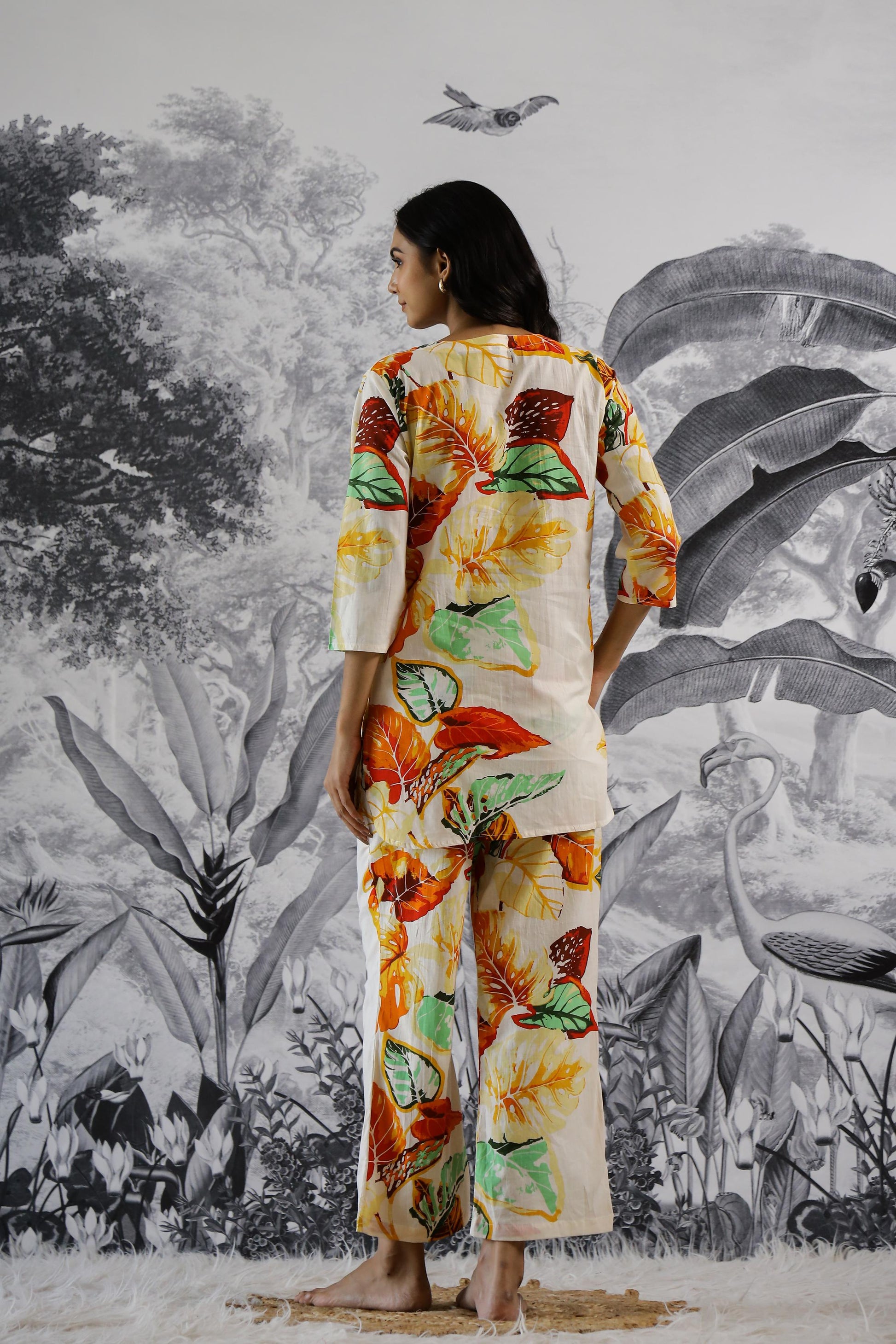 Cotton Printed Co-ord Set | Co-Ord Set | Shop stylish women's clothing online at Label Flavia |