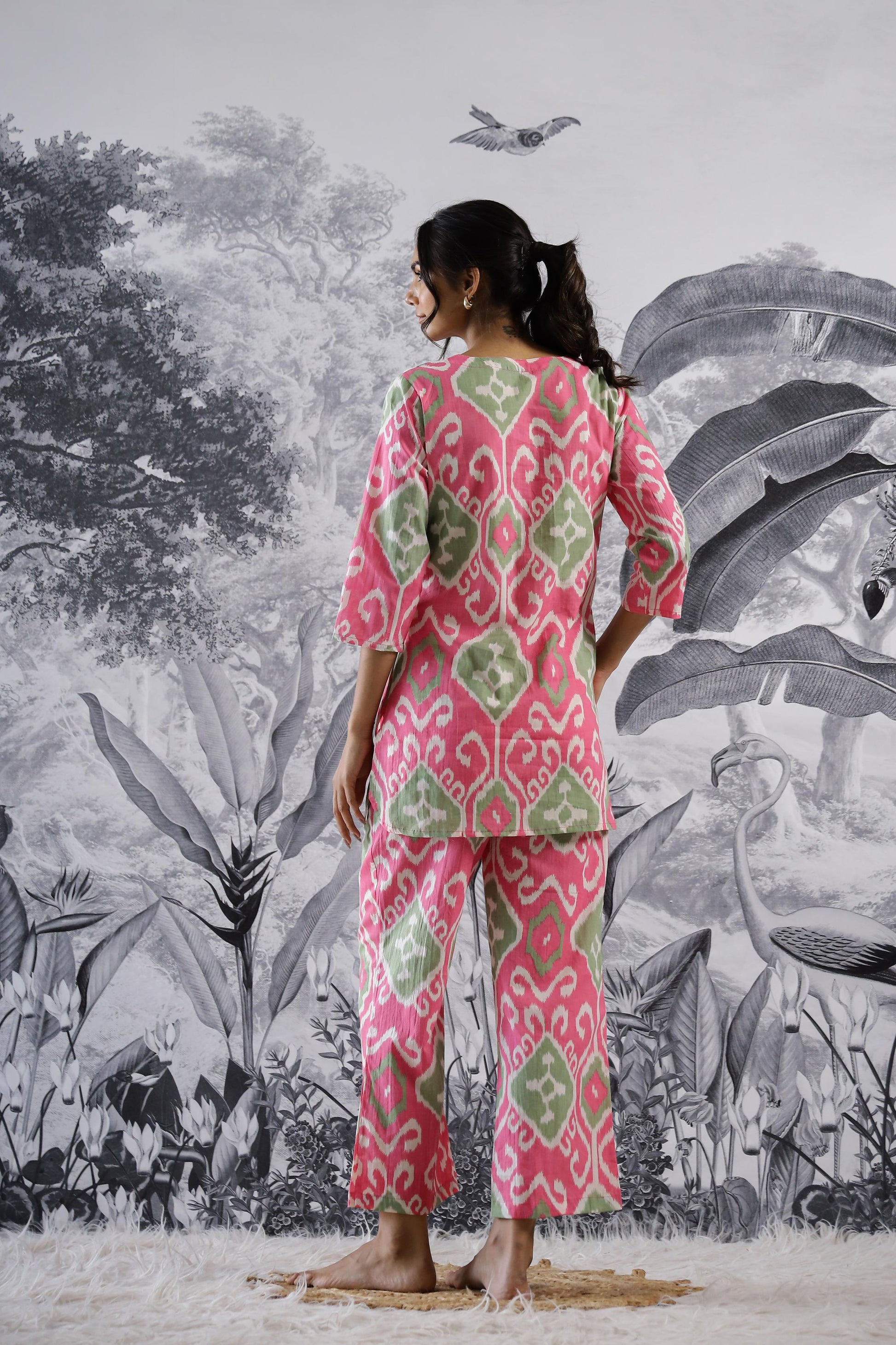 Cotton Printed Co-ord Set | Co-Ord Set | Shop stylish women's clothing online at Label Flavia |