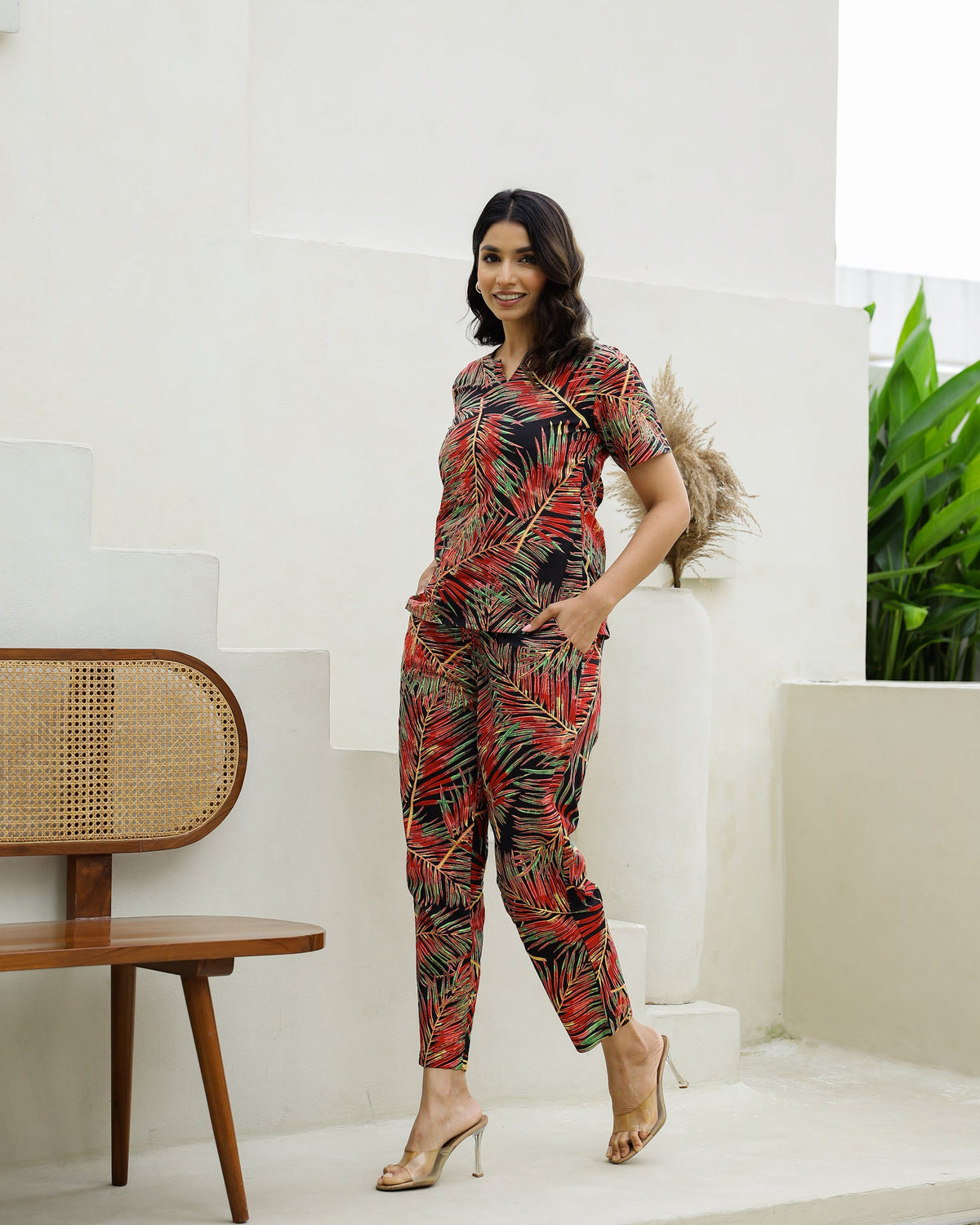 Cotton Printed Co-ord Set | Co-Ord Set | Shop stylish women's clothing online at Label Flavia |