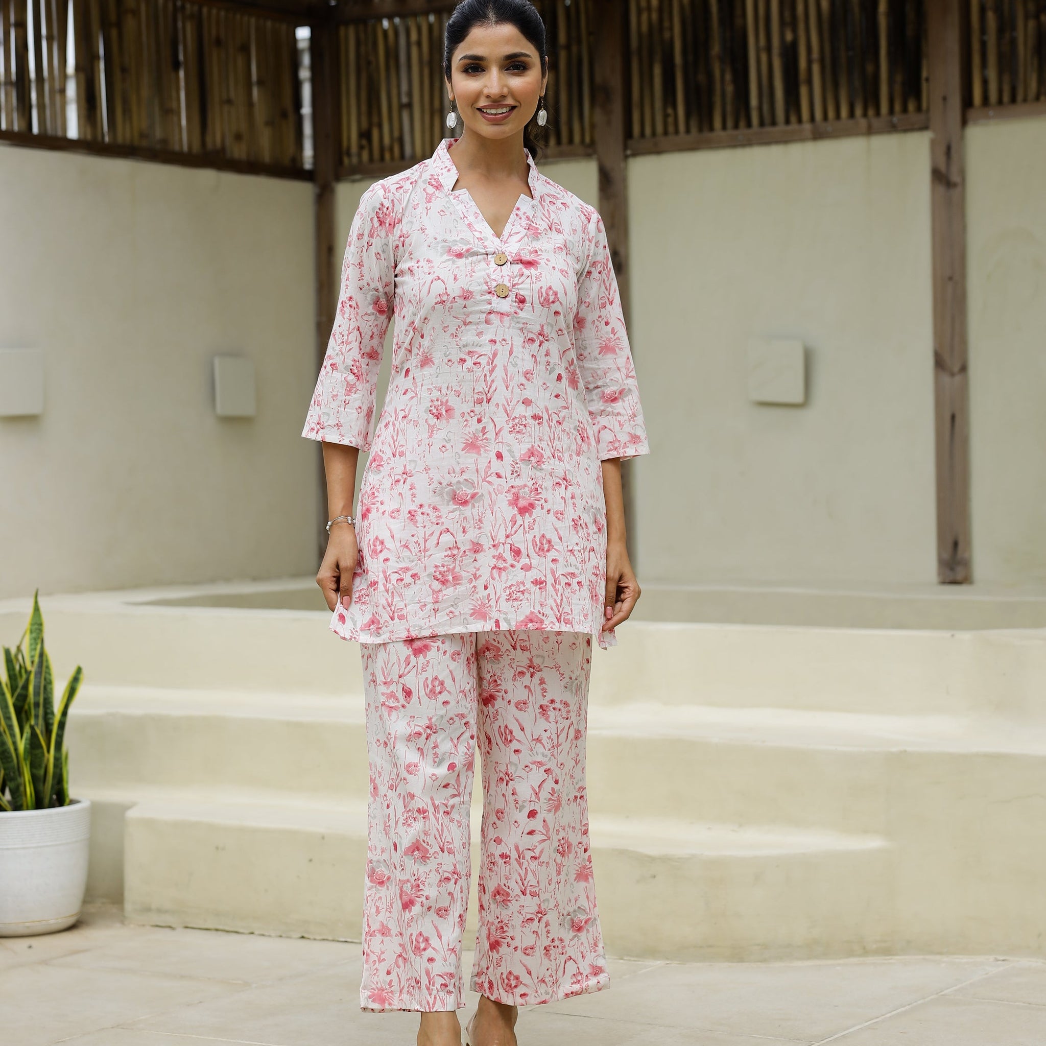 Cotton Printed Co-ord Set | Co-Ord Set | Shop stylish women's clothing online at Label Flavia |