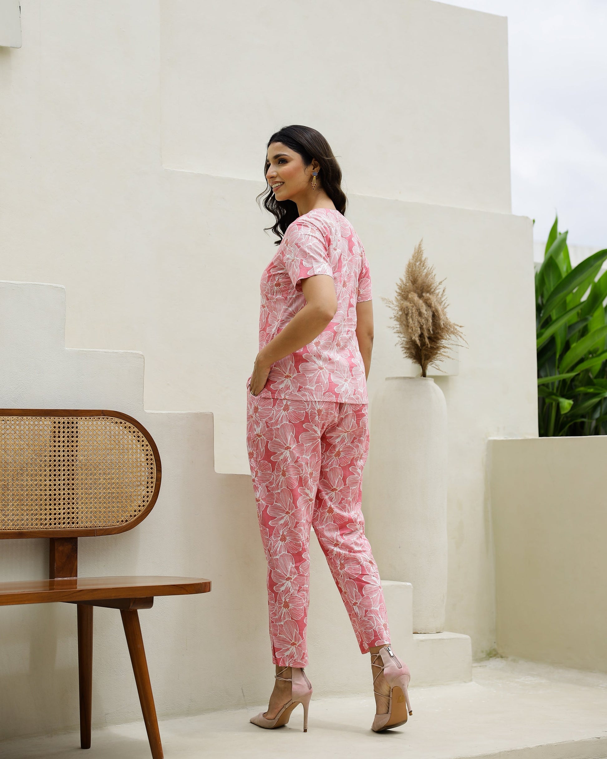 Cotton Printed Co-ord Set | Co-Ord Set | Shop stylish women's clothing online at Label Flavia |