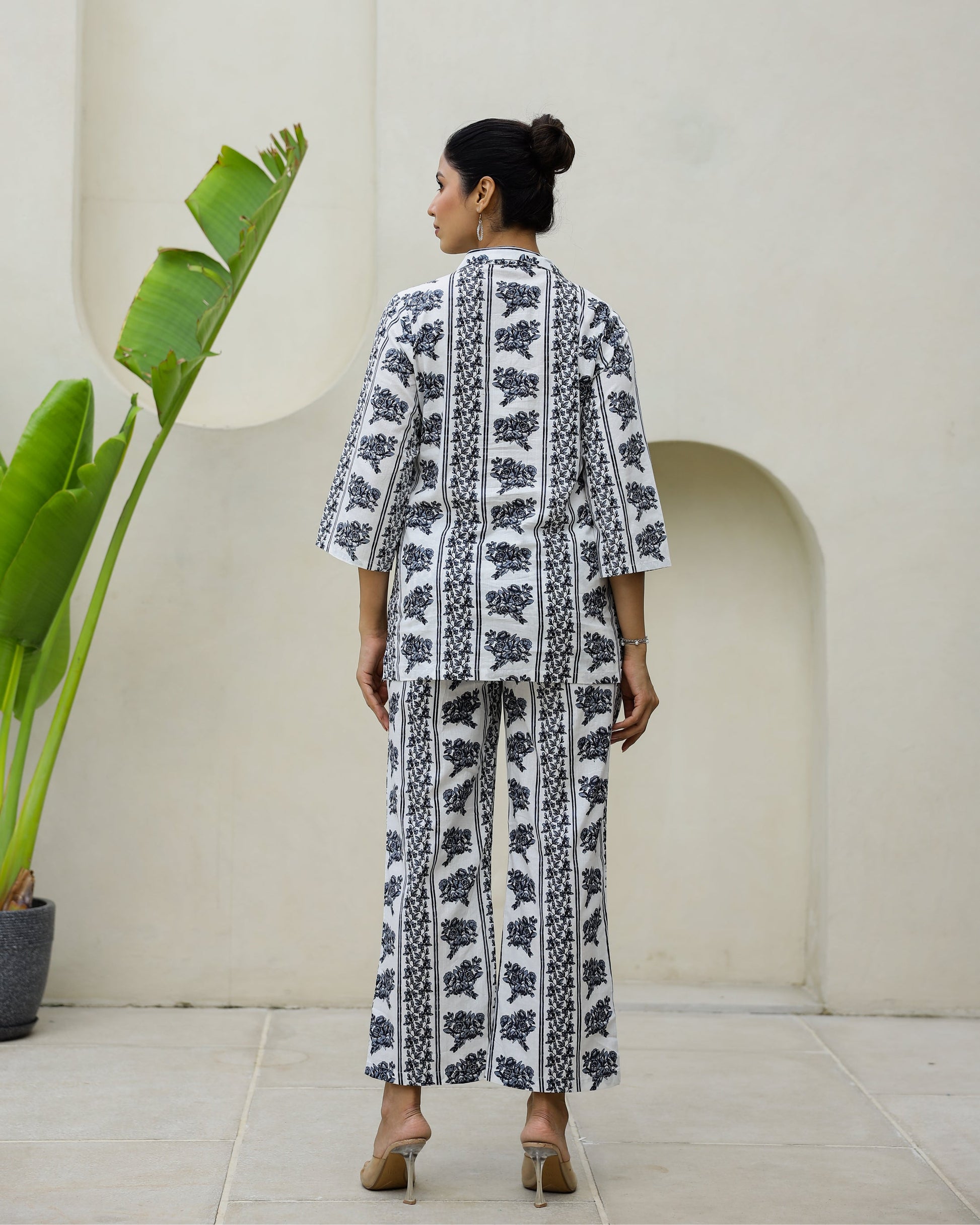 Cotton Printed Co-ord Set | Co-Ord Set | Shop stylish women's clothing online at Label Flavia |