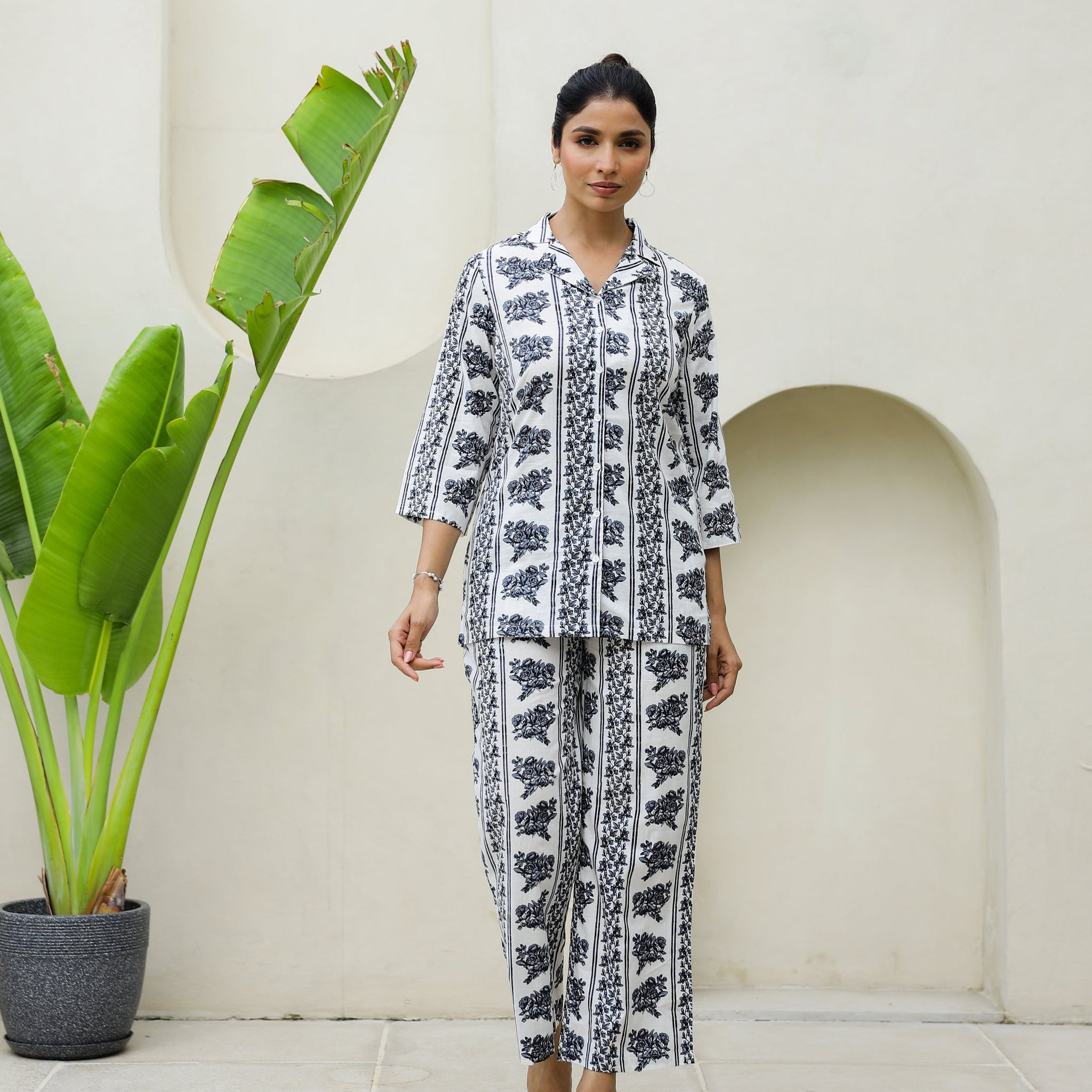 Cotton Printed Co-ord Set | Co-Ord Set | Shop stylish women's clothing online at Label Flavia |