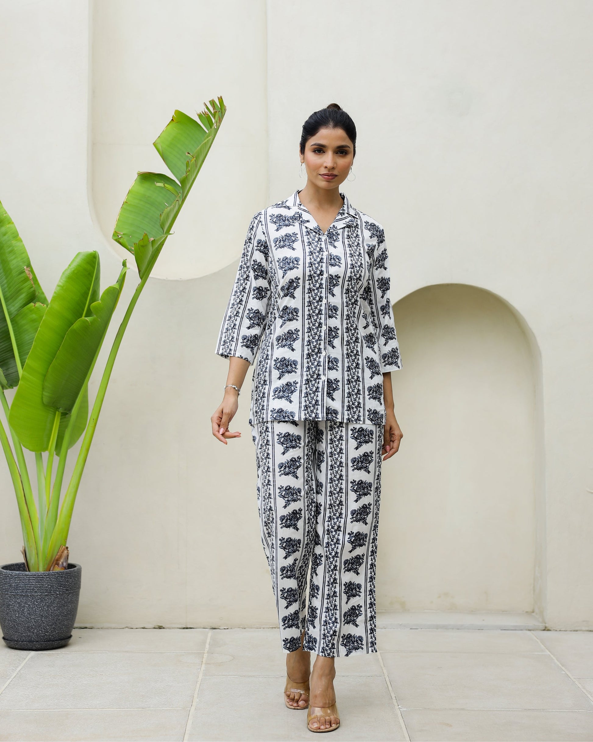 Cotton Printed Co-ord Set | Co-Ord Set | Shop stylish women's clothing online at Label Flavia |
