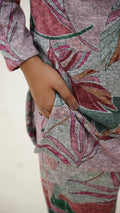 Floral Pashmina Woolen Co-ord Set - Warm & Stylish for Indian Women | Co-Ord Set | Shop stylish women's clothing online at Label Flavia |