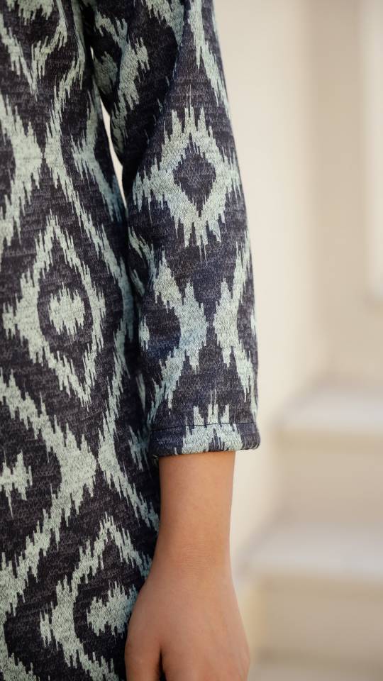 Chic Ikat Pashmina Woolen Co-ord Set for Indian Women – Winter Essential | Co-Ord Set | Shop stylish women's clothing online at Label Flavia |