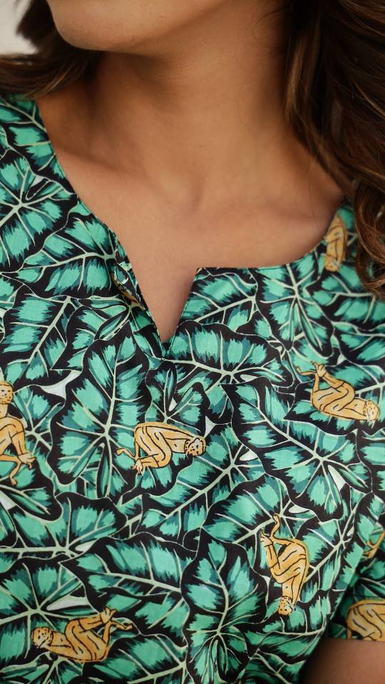 Stylish Cotton Printed Co-ord Set for Indian Women – Casual Elegance | Co-Ord Set | Shop stylish women's clothing online at Label Flavia |