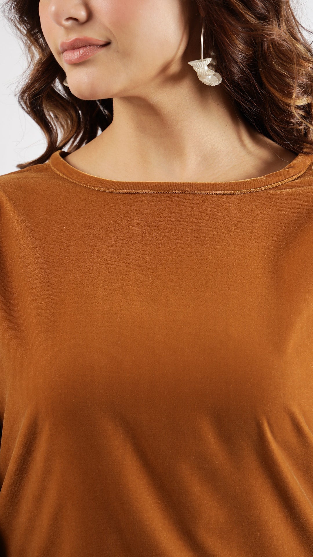 Elegant Mustard Velvet Lounge Wear Set – Luxe Comfort for Everyday | Co-Ord Set | Shop stylish women's clothing online at Label Flavia |