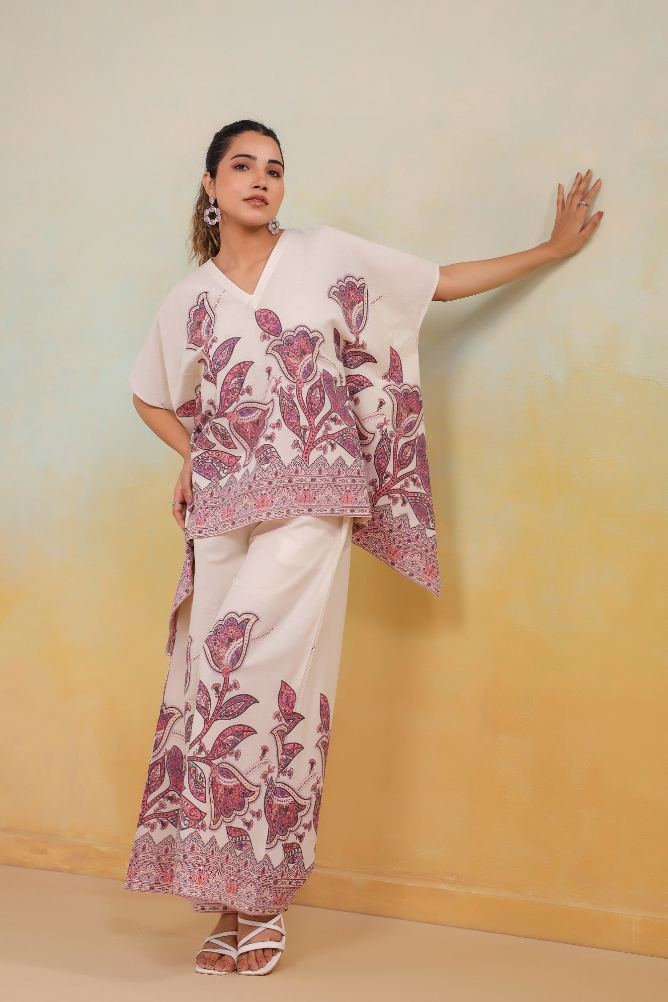 Ethereal Floral Boho Co-ord Set – Grace Meets Contemporary Chic