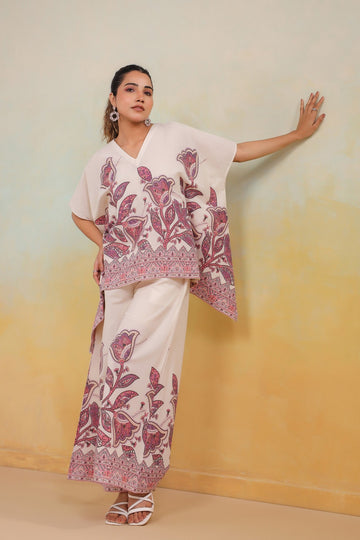 Ethereal Floral Boho Co-ord Set – Grace Meets Contemporary Chic