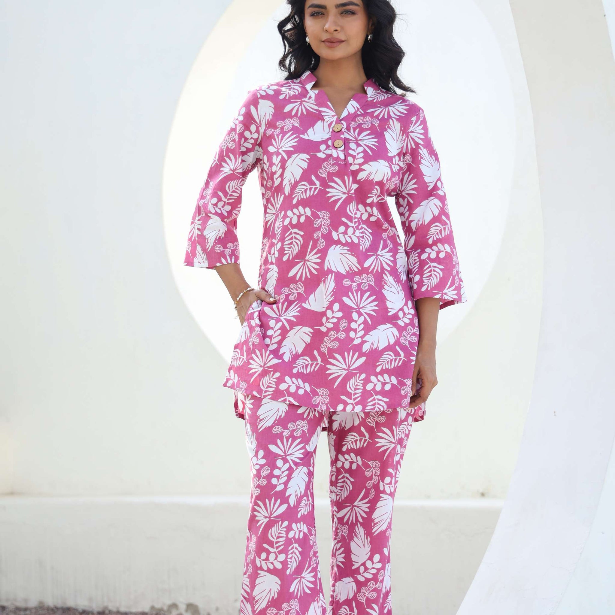 Tropical Printed Co-ord Set