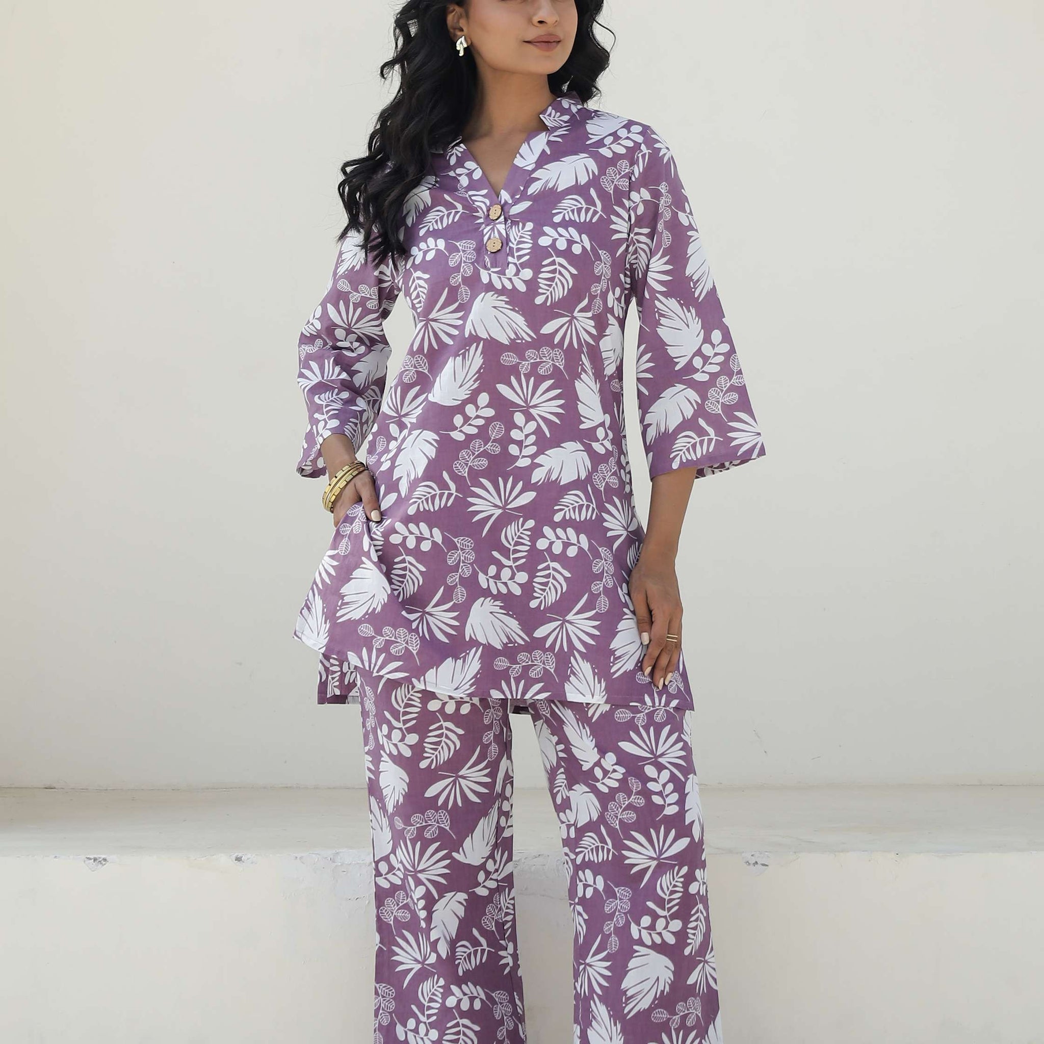 Tropical Printed Co-ord Set