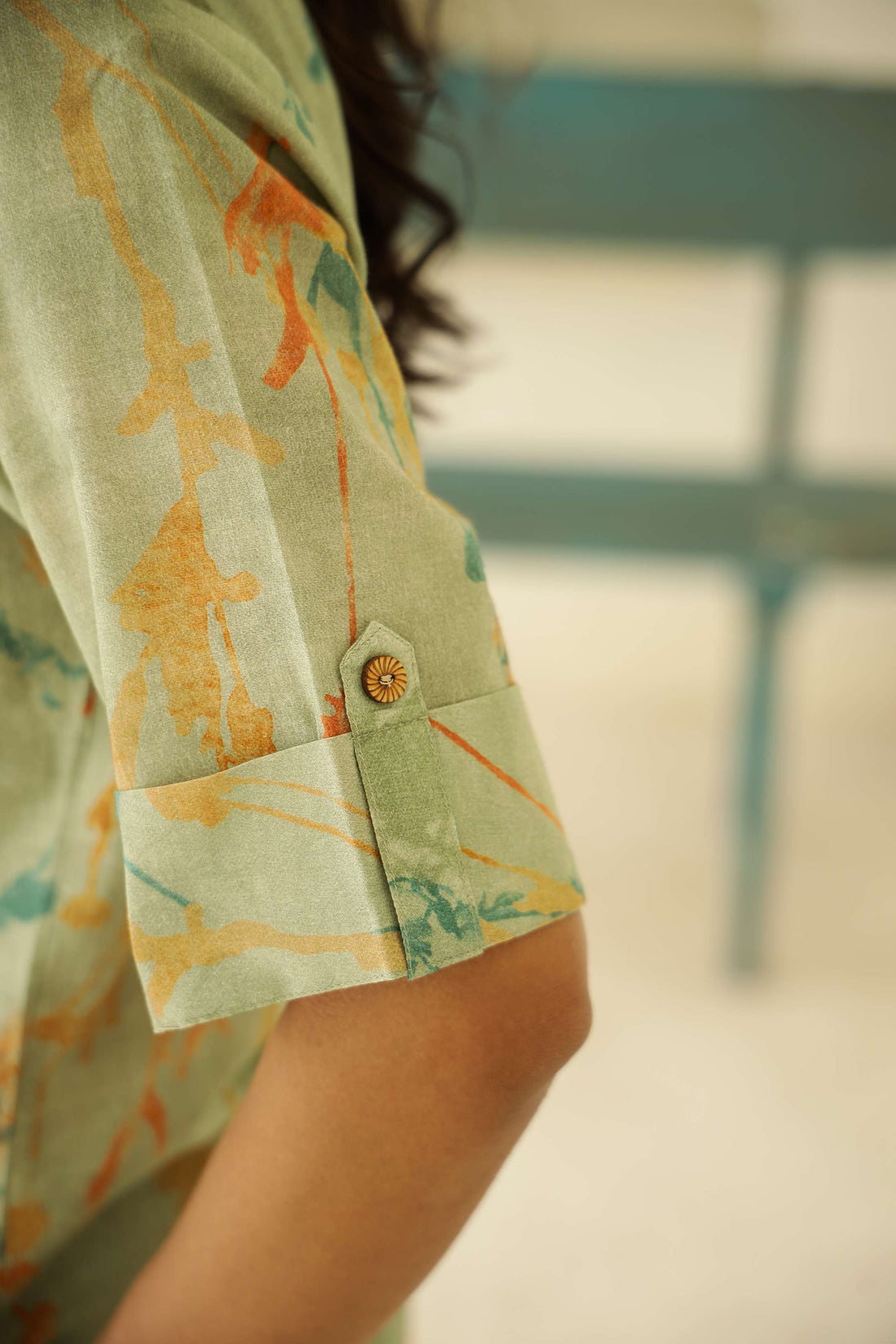 Pastel Green Floral Printed Cotton Kurta Set – Breezy & Stylish Ethnic Wear