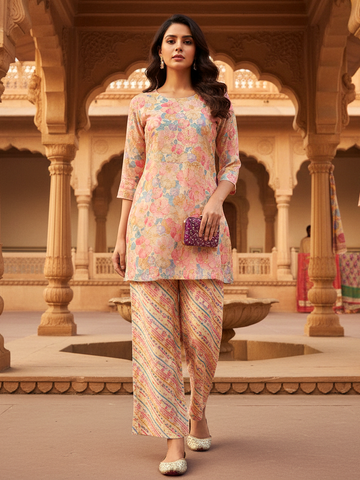 Versatile Muslin Co-ord Set