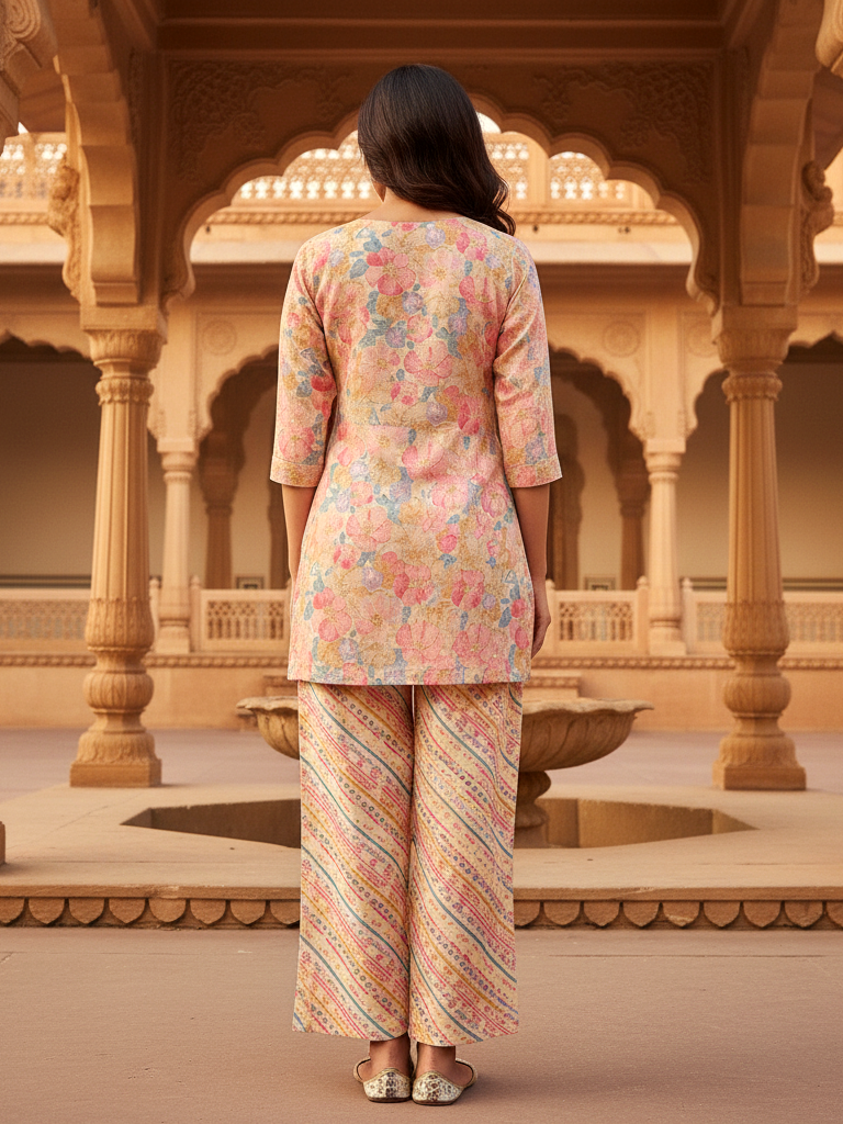 Versatile Muslin Co-ord Set