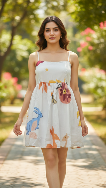 The Bunny & Deer Babydoll Dress