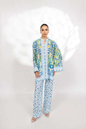 Azure Botanica Co-ord Set