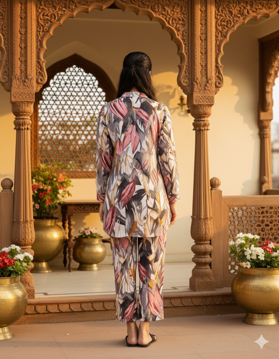 Cotton Printed Co-ord Set-20